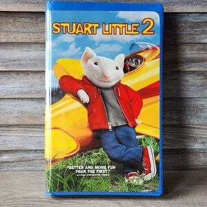 🖤 Stuart Little 2 Vhs Tape Animated Movie Family Night